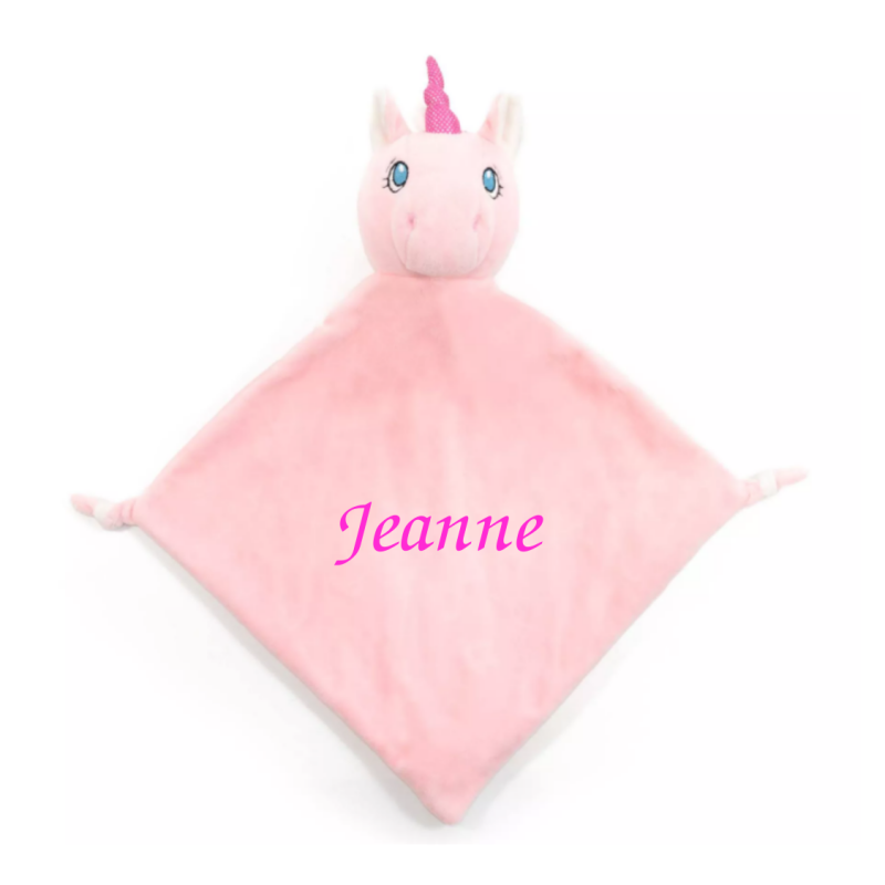 Cubbies maxi licorne rose 40 cm 